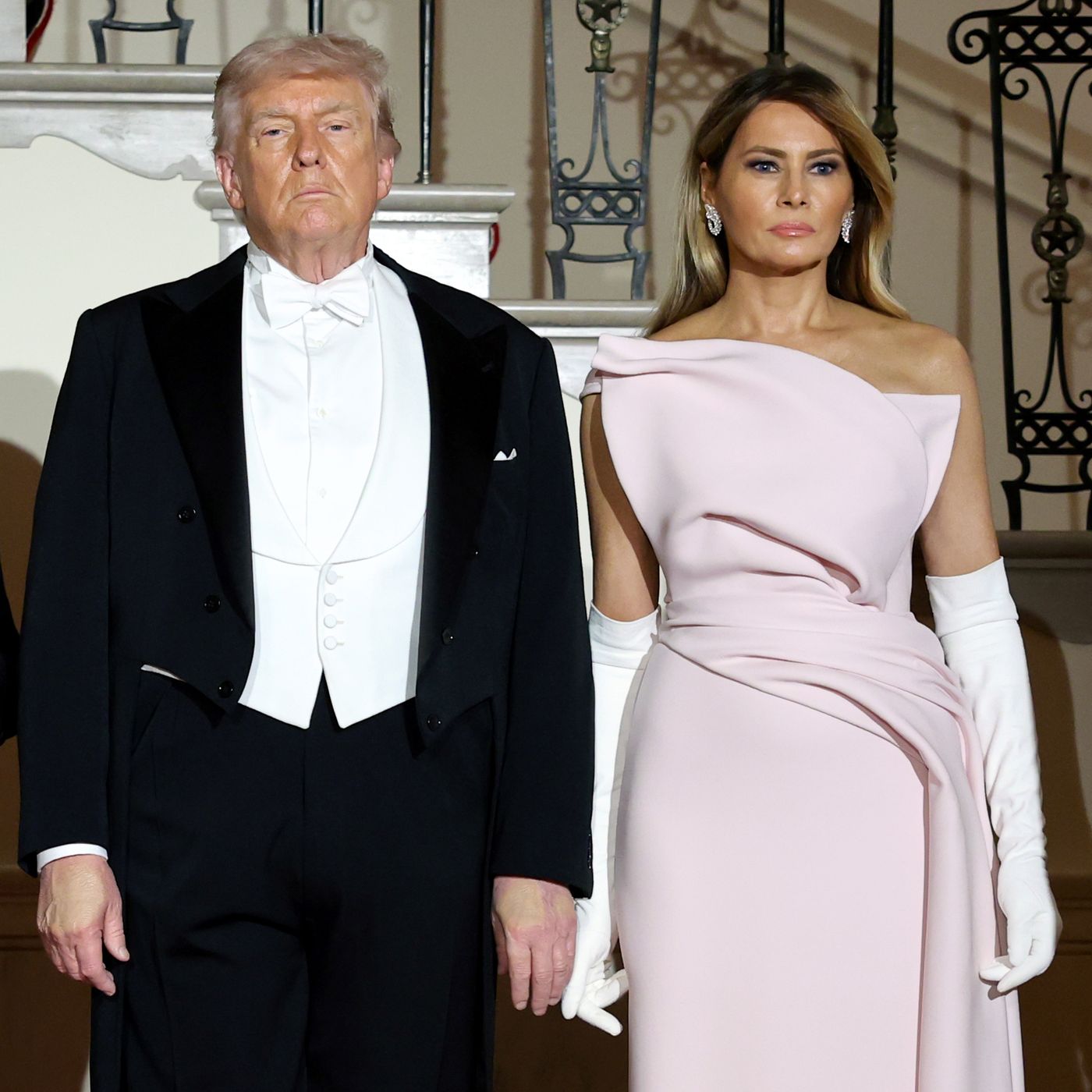 Melania Trump's Dior State-Dinner Dress Looks Familiar