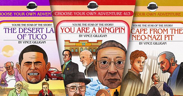 See Breaking Bad Choose Your Own Adventure Books