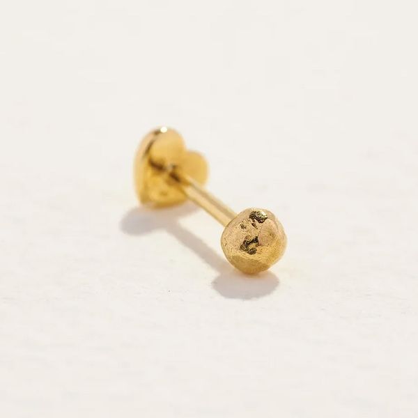 Pamela Love 3mm Molten Stud - single