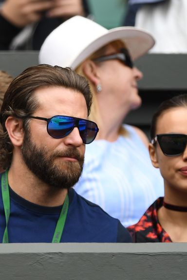Bradley Cooper Experiences the Full Spectrum of Human Emotion at Wimbledon