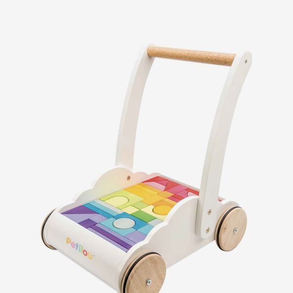 Le Toy Van Petilou Rainbow Wooden Walker