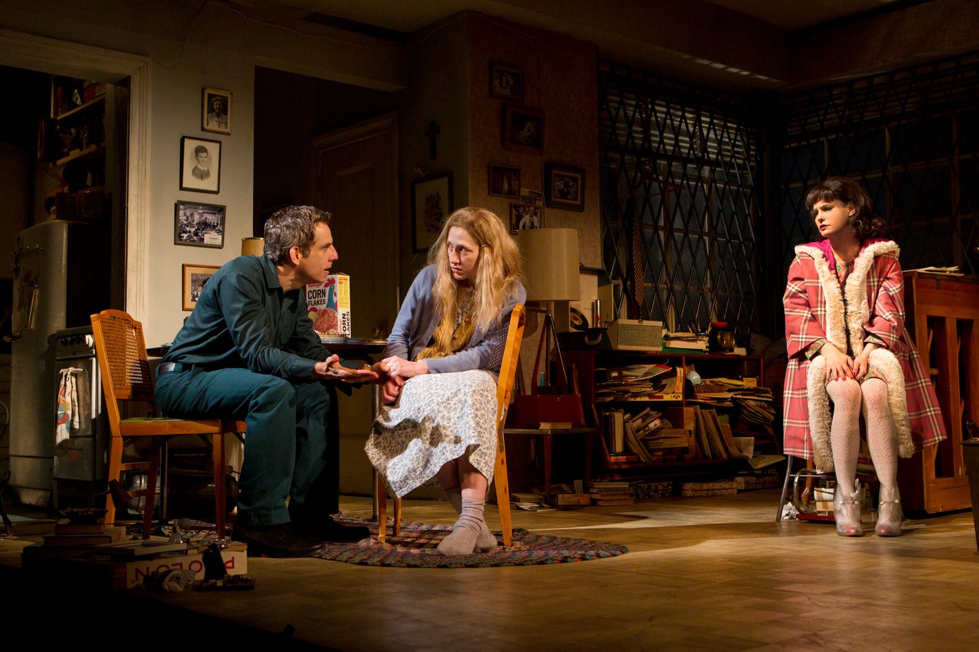 Theater Review: A Cramped and Muted House of Blue Leaves - Theater ...