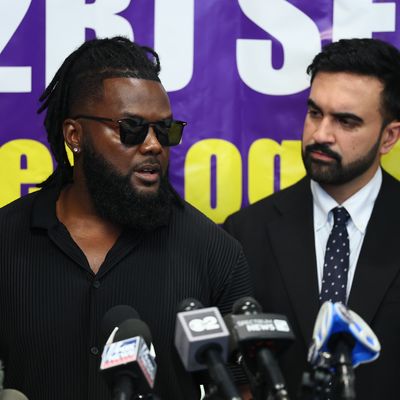 NYC Mayoral Candidate Zohran Mamdani Holds Press Conference On Midtown Shooting