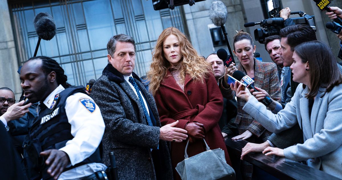 Los Angeles.CA.USA. Hugh Grant and Nicole Kidman in a scene in ©HBO Mini TV  series, The Undoing (TV) (2020) S1E1 Plot: A happily married couple in New  York see their lives changed
