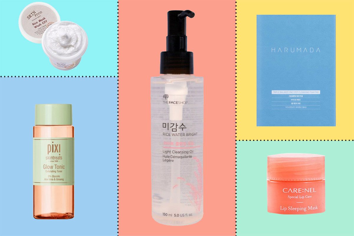 Facial Skin Care Products Tea Mud Cleansing Cute Korean Stuff for Teen  Girls