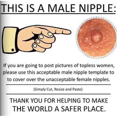 OPINION  Women's nipples don't need to be covered, your