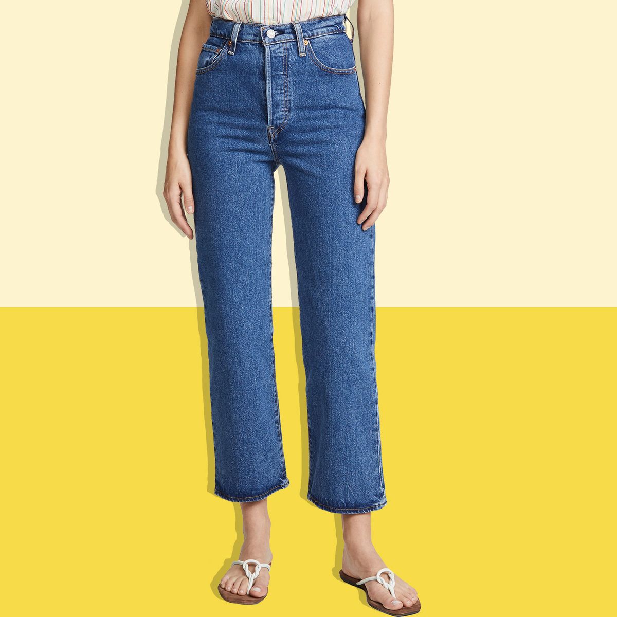 bungeejumpen Comorama luister Levi's Ribcage Straight Ankle Jeans on Sale at Shopbop | The Strategist