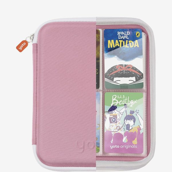 Yoto Card Case in Think Pink