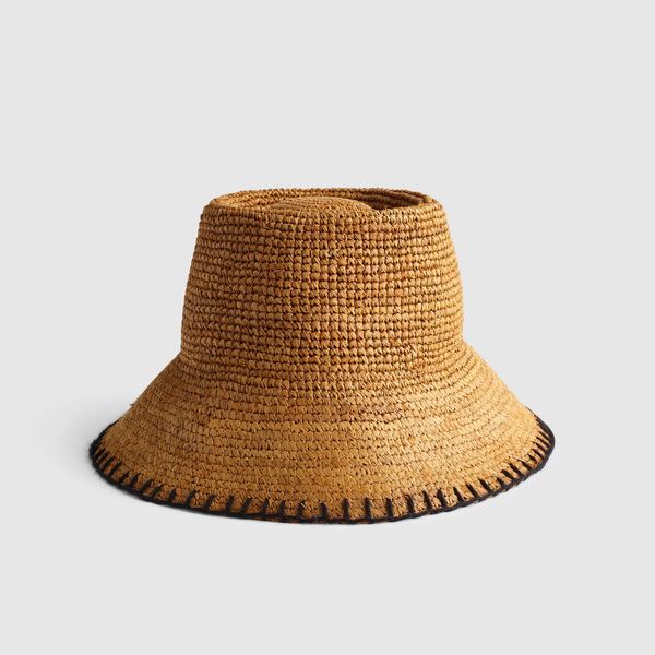 Madewell Blanket-Stitch Lantern Hat