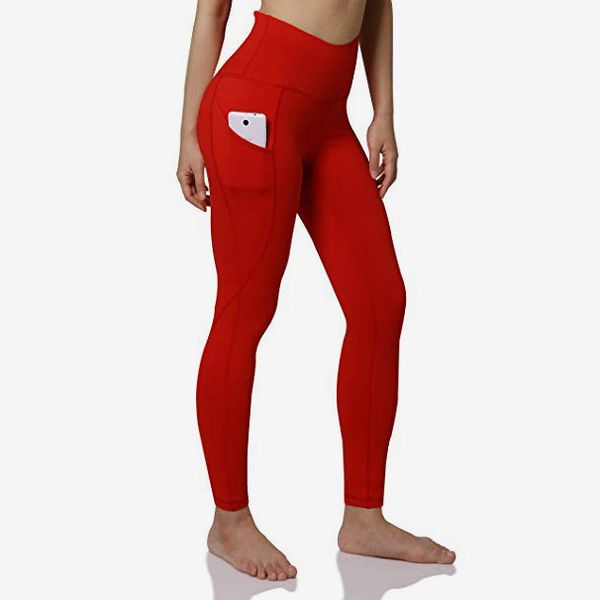 ODODOS High Waisted Bootcut Pockets Yoga Pants Workout Pants for Women Bootleg Work Pants Dress Pants 