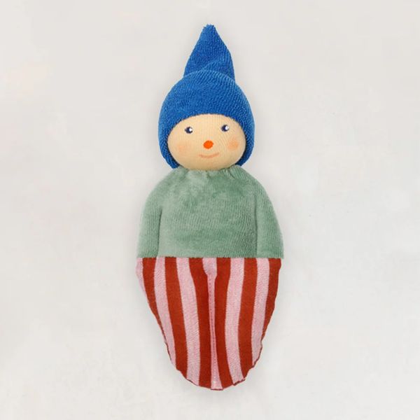 Oeuf Clown Rattle - Green