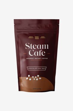 SteamCafe Instant-Kaffee mit Gourmet-Geschmack, Schokoladen-Meersalz