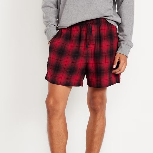 Old Navy Plaid Flannel Boxer Shorts