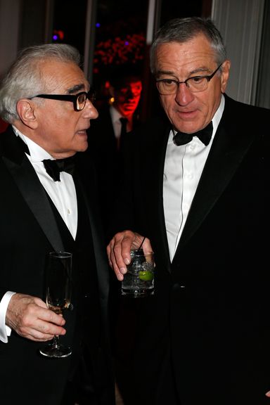 "Bobby, how many ways do I have to tell you that you were too old to play Howard Hughes, Jordan Belfort, and Hugo from the movie Hugo?"
"Marty, alls I'm saying is you throw in a little scene where one of those characters has to meet someone else's parents."