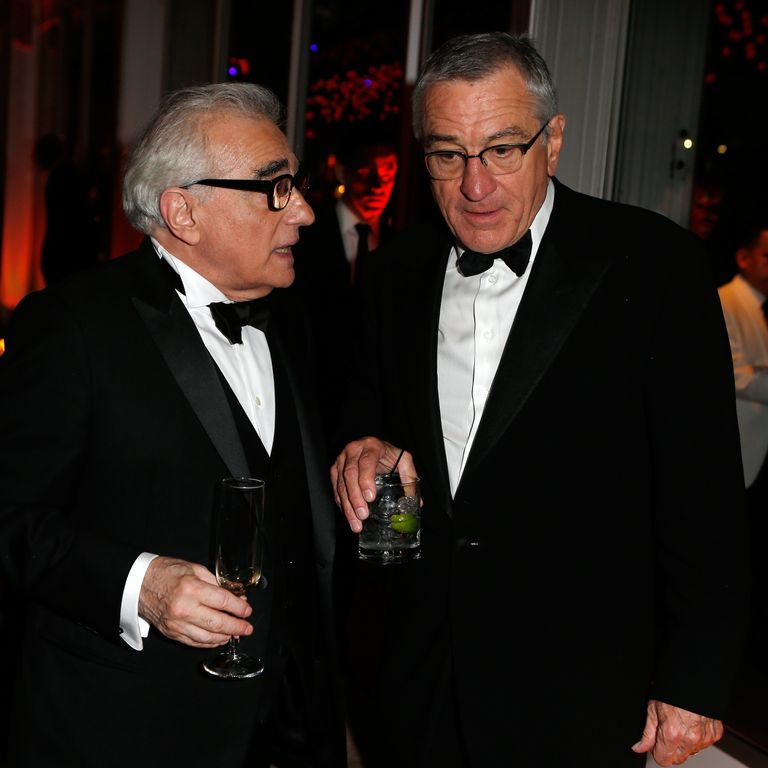 "Bobby, how many ways do I have to tell you that you were too old to play Howard Hughes, Jordan Belfort, and Hugo from the movie Hugo?"
"Marty, alls I'm saying is you throw in a little scene where one of those characters has to meet someone else's parents."