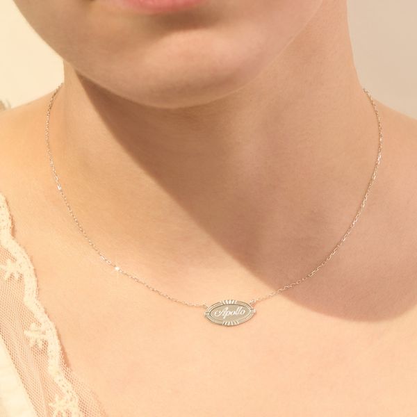 Catbird Cygnet Necklace, Silver