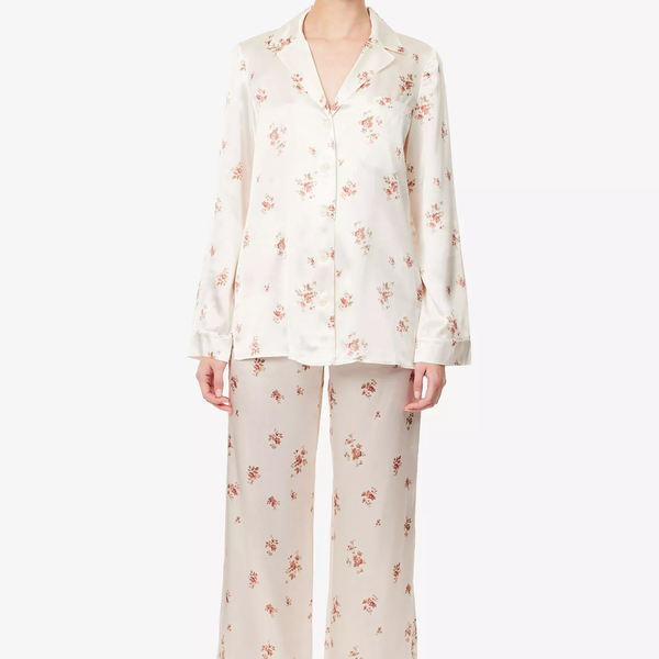 Reformation Ella Silk Set