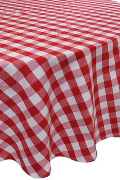 Cotton Checkered Buffalo Tablecloth