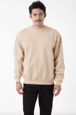 Los Angeles Apparel Heavy Fleece Crewneck Sweatshirt (Garment Dye)