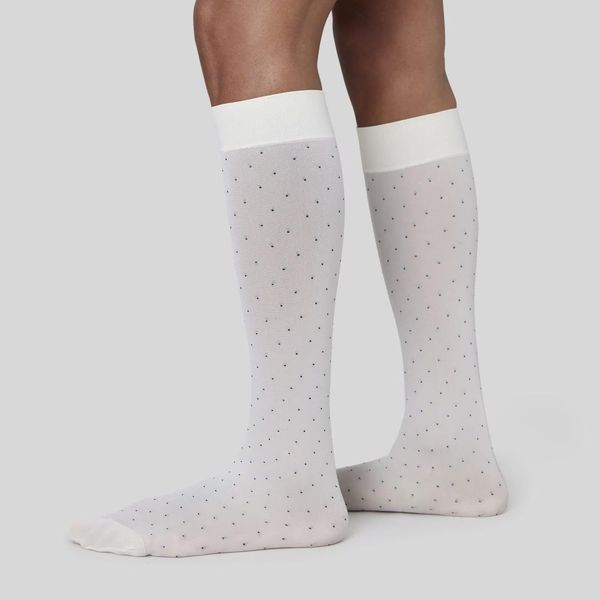 Everlane Eira Petite Dots Knee-High Socks