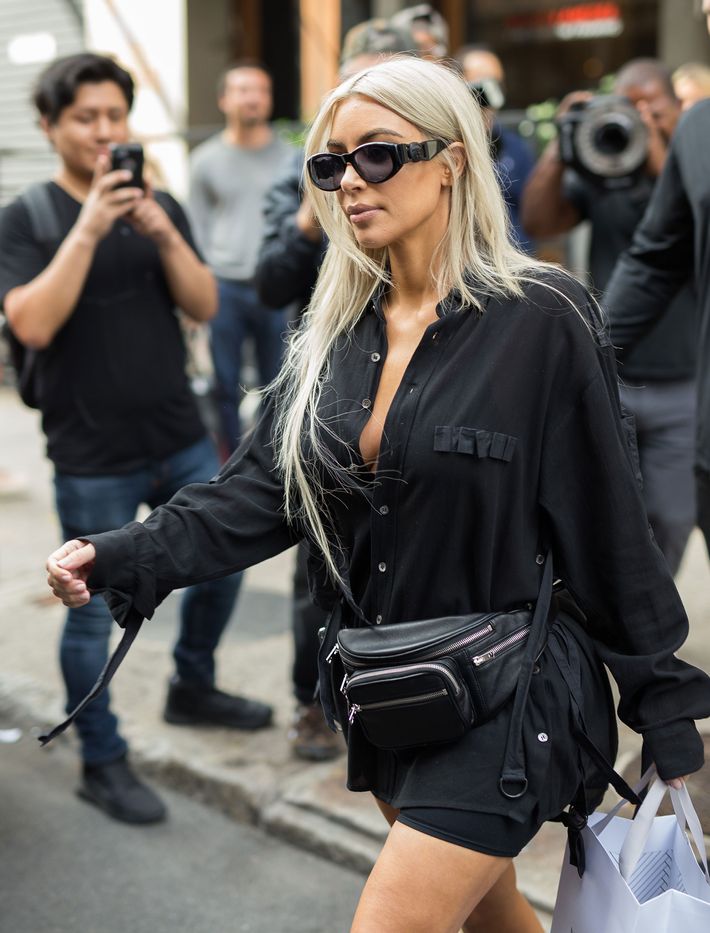 Kim Kardashian West Is Bringing Back the Bum Bag