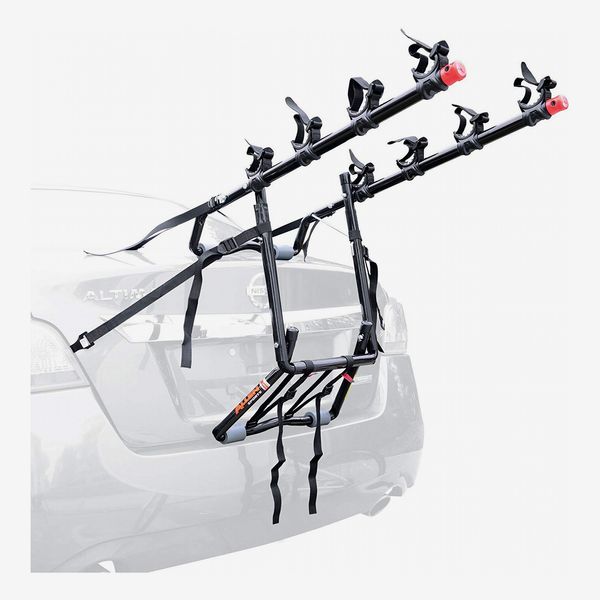 Deluxe 2-Bike Trunk Rack Bicycle Holder Mount Bicycle Car Vehicle Outdoor Travel 