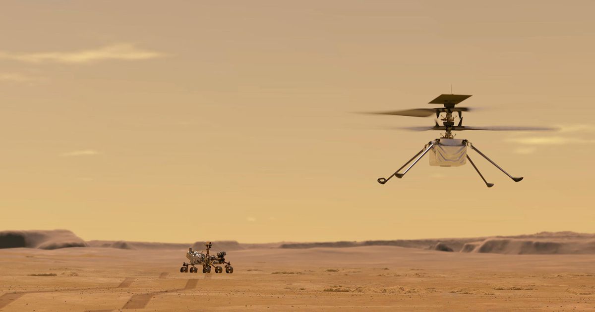 How NASA Flew the Ingenuity Helicopter Flight on Mars