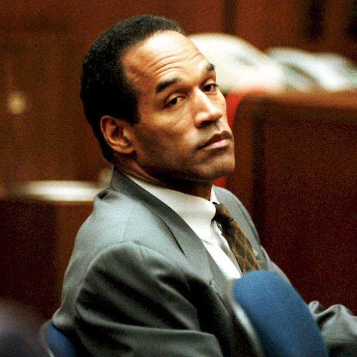 O. J. Simpson sits in Superior Court in Los Angele