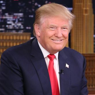Donald Trump during an interview on January 11, 2016.