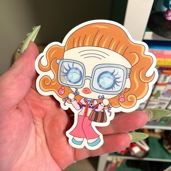 Weapons – Aunt Gladys Glossy Vinyl Sticker