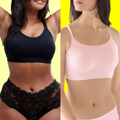 On The Go Round Bra with cutouts at front and back for both