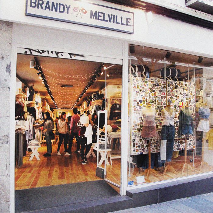 brandy melville store front