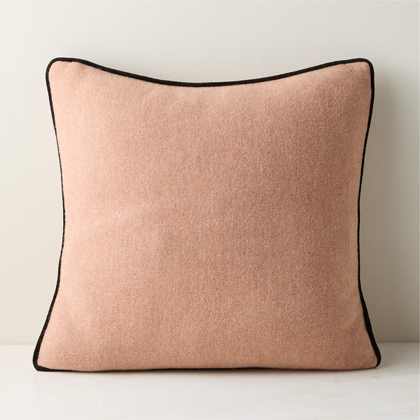 CB2 Adley Merino Wool Throw Pillow Cover 20