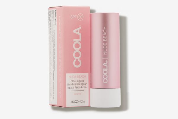 COOLA Mineral Liplux Nude Beach with SPF 30