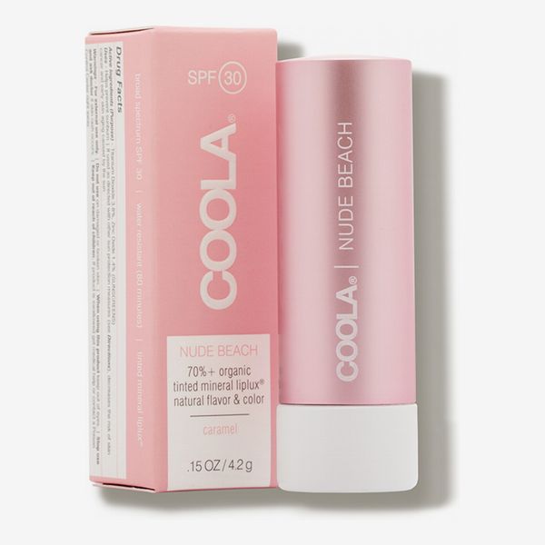 Coola Liplux Tinted Lip Balm Zinc Oxide Sunscreen with SPF 30