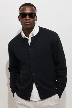 Alex Mill Aaron Marled Cardigan in Cotton Linen