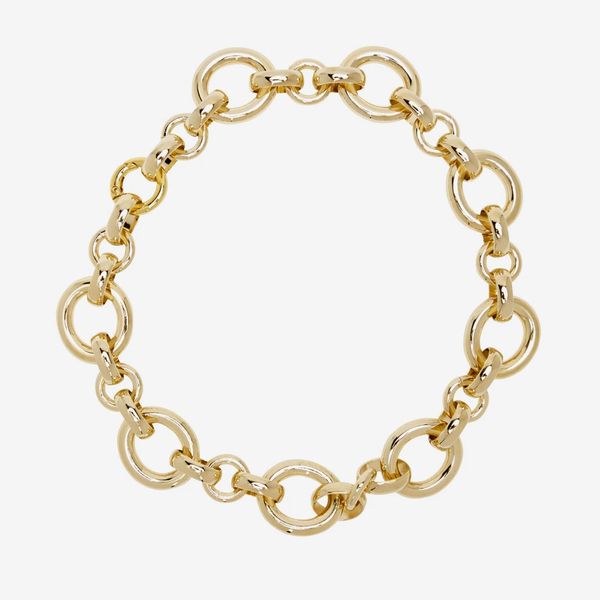 Laura Lombardi Gold Calle Necklace