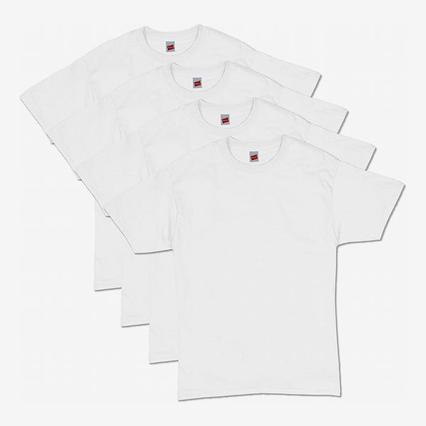 Hanes Men's ComfortSoft Short Sleeve T-Shirt, 4 Pack