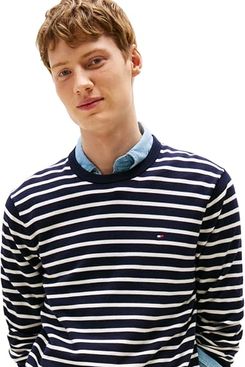 Tommy Hilfiger Cotton Solid Crewneck Sweater