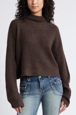 BP. Oversize Cozy Mock Neck Sweater