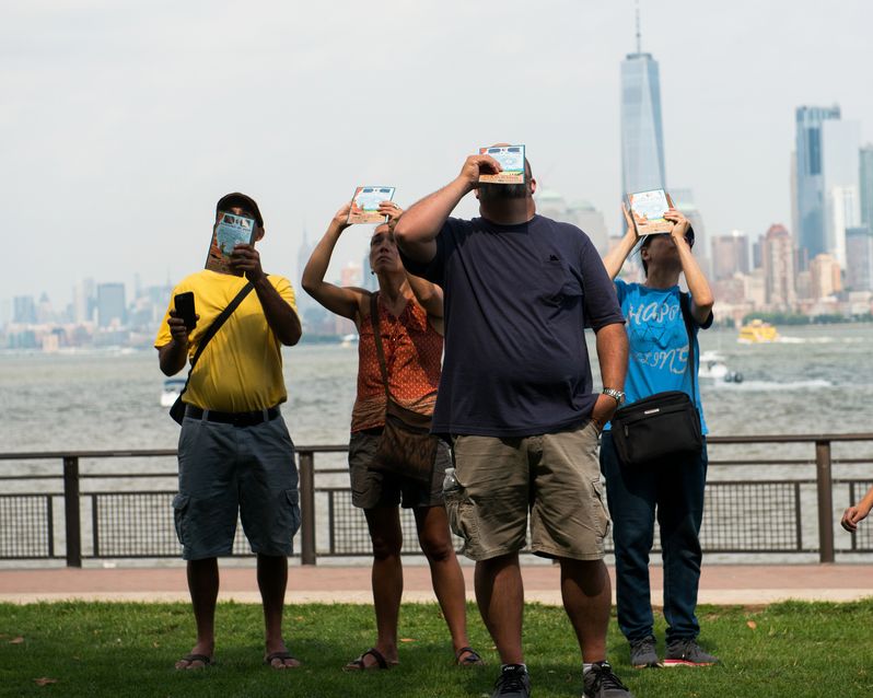 Solar Eclipse Over The United States