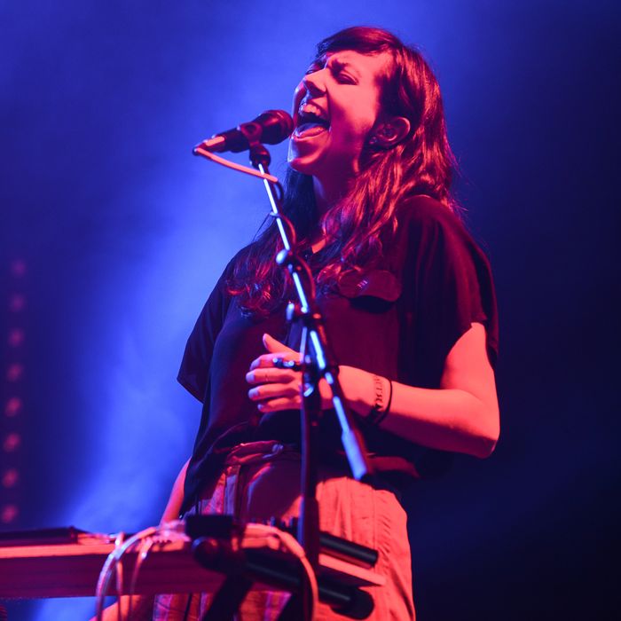 Raphaelle Standel, the lead singer of Montreal band Braids.
