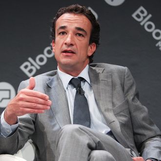 Olivier Sarkozy, managing director and head of Carlyle Global Financial Services Partners, speaks during the Bloomberg Markets Global Hedge Fund and Investor Summit in New York, U.S., on Wednesday, May 5, 2010. The summit will debate challenges and opportunities for economic growth in the year ahead. Photographer: Daniel Acker/Bloomberg via Getty Images *** Local Caption *** Olivier Sarkozy
