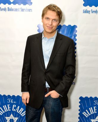 NEW YORK, NY - OCTOBER 21: Ronan Farrow attends the 79th Annual Blue Card Benefit and Auction on October 21, 2013 in New York City. (Photo by Eugene Gologursky/Getty Images for The Blue Card)