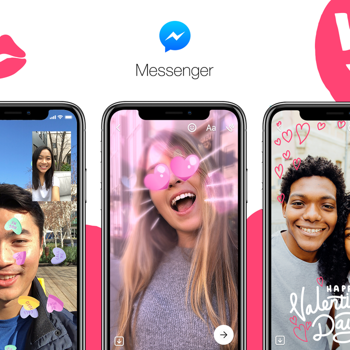 Facebook Messenger Rolls Out Changes for Valentine’s Day