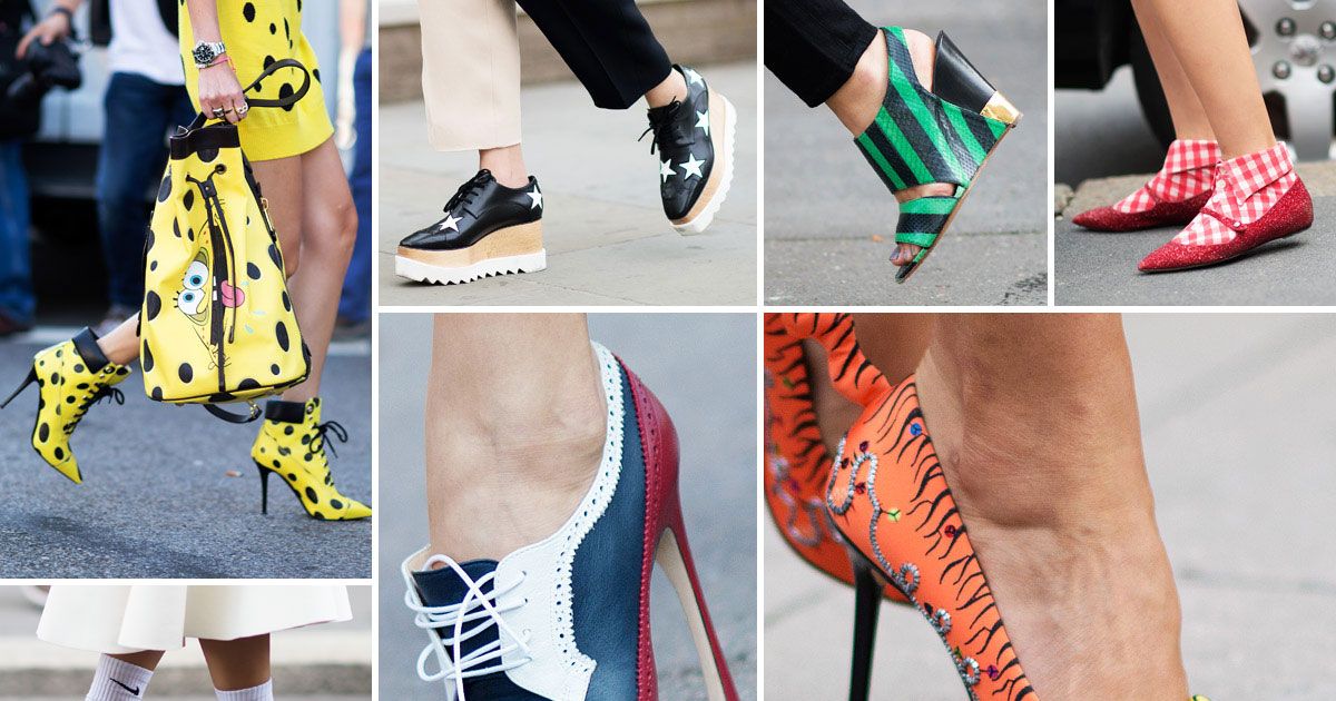 The 40 Best, Worst, and Craziest Street-Style Shoes From Fashion Month