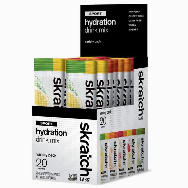 SKRATCH LABS Sports Hydration Drink Mix, Variety Pack