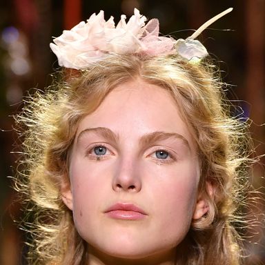 Dior Couture's Spring 2017 Beauty Had Starry Glitter Makeup