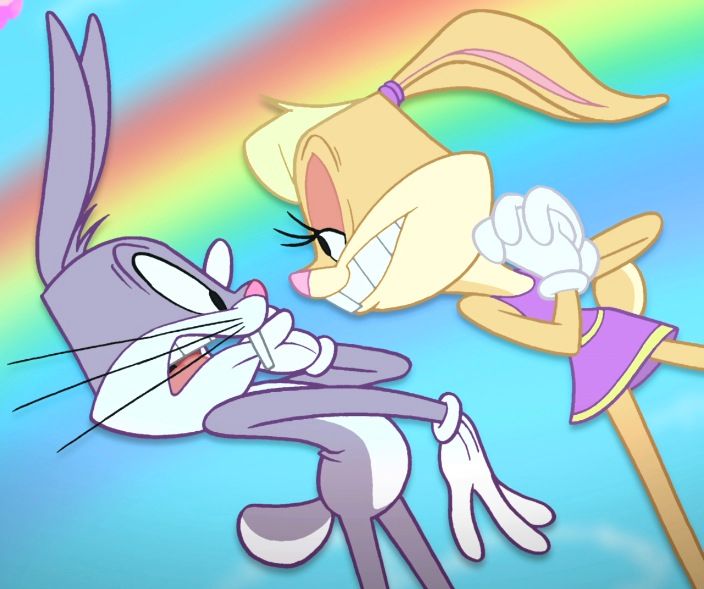 Kristen Wiig Gets a Restraining Order from Bugs Bunny