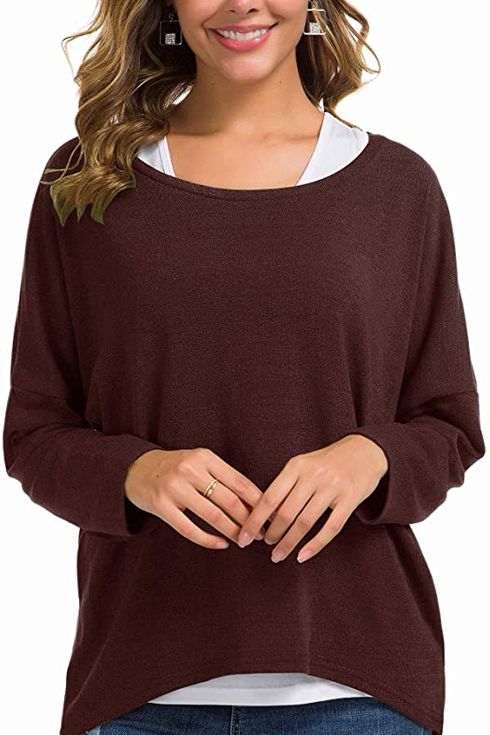 QJKai Autumn and Winter Sweater Female Large V-Neck Sweater Slim Slimming Wear Outside Bottoming Shirt 